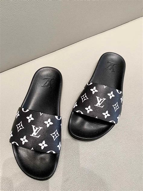 louis vuitton chunky slides|louis vuitton slides for ladies.